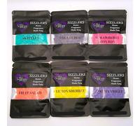 KJs Sizzling Scentz Scented Sizzlers for Burners - Set of six - 50g Pouch, Aromatic Granules for Oil Burner or Wax Warmer - Best Wax Melt Alternative for Room & Home Fragrance (Sweet Bundle)