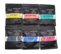 KJs Sizzling Scentz Scented Sizzlers for Burners - Set of six - 50g Pouch, Aromatic Granules for Oil Burner or Wax Warmer - Best Wax Melt Alternative for Room & Home Fragrance (Aftershave Bundle)