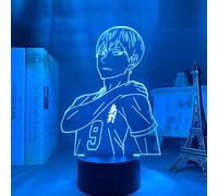 KJsdaADSA 3D Illusion Anime Night Light Haikyuu Tobio Kageyama for Bedroom Decor, 16 Color