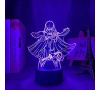 KJsdaADSA 3D Illusion Light Led Night Light Kill La Kill Kiryuuin Satsuki Anime for Bedroom Decor Night Children Birthday Gift Night Kill La Kill Remote Control