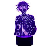 KJsdaADSA 3D Led Night Light Illusion Lamp USB Anime Manga Maid Sama Usui Takumi Bedroom Decor Desk Birthady Gift 7 Colors Touch