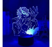 KJsdaADSA 3D Night Lamp Anime Illusion Lamp Persona 5 LED Night Light for Kids Bedroom Decor Night Light Birthday Gift Anime Gadget Room Table Lamp 16 Colors