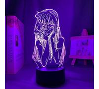 KJsdaADSA Anime 3D Lamp Junji Ito Collection Tomie for Bedroom Decor Nightlight Birthday Manga Junji Ito Collection Led Night Light 7 Colors