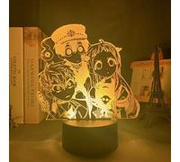 KJsdaADSA Manga Toilet Bound Hanako Kun Led Night Light for Bedroom Decor Colorful Night Light Anime Gift Acrylic 3D Lamp Hanako, 7 Colors