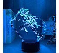 KJsdaADSA Yuri on Ice Victor Nikiforov Led Night Light for Bedroom Decor Nightlight Birthday Gift Anime 3D Lamp Victor Yuri on Ice 16 Colors