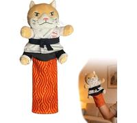 kjsdsss Karate Kitty Cat Wrestling Glove, Cat Wrestling with Protective Forearm Sleeve, Interactive Hand Puppet Toy for Safe Play,Training,Hand Biting and Play Boxing