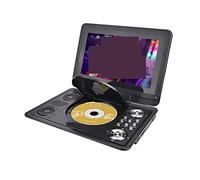 KJUEQ 13 Inch HD Portable DVD Player Mobile Digital Multimedia Player TV EVD Radio MPEG MPEG4 VCD SD Card U Disk Play