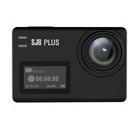 KJUEQ 4K Action Camera 4K Ultra HD Underwater Camera 30fps/60fps HD Remote Control Helmet Waterproof FPV Sports DV(Full set,SJ8 Plus Black)