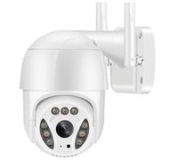 KJUEQ 5MP PTZ IP Camera Outdoor Auto Tracking Night Vision Human Detect Wireless Security Camera CCTV Video Surveillance Camera(1080P No Card)