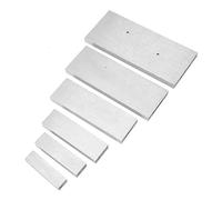 KJUEQ 6pcs 3/8in-2-1/4in Adjustable Parallel Block Set, Precision Steel Parallel, L2 Gauges For Checking Dimensions Of Slots And Holes
