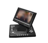 KJUEQ 7.8 Inch 16:9 Widescreen 270° Rotatable LCD Screen Home Car TV DVD Player Portable VCD MP3 Viewer With Game Function