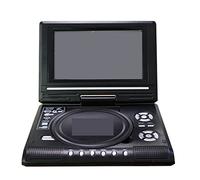 KJUEQ 7.8 Inch Portable HD TV Home Car DVD Player VCD CD MP3 DVD Player USB Cards RCA TV Portatil Cable Game 16:9 Rotate LCD Screen