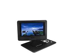 KJUEQ 9 Inch HD TV Portable DVD Player 16:9 LCD Screen CD Game TV Player USB Radio Adapter DVD Players