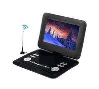 KJUEQ DVD Player Portable Car TV 13.9 Inch Big Players LCD Screen For Game FM DVD VCD CD MP3 MP4 With Gamepad TV Antenna