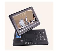 KJUEQ Electronic 9.8 Inch Portable DVD EVD Player TV 270 Swivel Widescreen VCD CD MP3/4 SD USB GAME SWIVEL Mobile TV