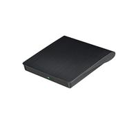 KJUEQ External DVD Player USB 3.0 Portable DVD RW Drive CD Player Compatible Laptop Desktop(Nero)
