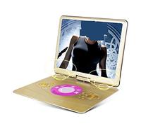 KJUEQ HD LED 14 Screen 20 Inch DVD EVD Player Super Slim Game Home Portable Moving 3D Disc Video Machine Speaker TV
