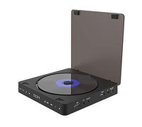 KJUEQ Mini CD Player Home DVD/VCD Hd Video Dvd Player Hifi Stereo Speakers 1080P Multi-functional Portable Dvd Player For TV Projector