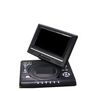 KJUEQ Mini DVD Player 7.8 Inch Desktop Digital Smart TV CD Disc Players With Remote Control Portable Travel Theatre