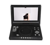 KJUEQ Portable 9.8 Inch TV Ultra-Thin Home Car Mobile DVD Player HD VCD CD MP3 HD EVD Player With TV FM USB Game Function