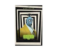KJUFE Beetlejuice Beetlejuice 2024 Shrinker Movie Poster Canvas Poster Wall Art Decor Print Picture Paintings for Living Room Bedroom Decoration 08x12inch(20x30cm)