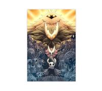 KJUFE Hollow Knight Poster 17 Canvas Poster Wall Art Decor Print Picture Paintings for Living Room Bedroom Decoration 16x24inch(40x60cm)