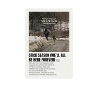KJUFE Noah Kahan Stick Season We'll All Be Here Forever Poster 1 Canvas Poster Bedroom Decor Landscape Office Room Decor Gift 08x12inch(20x30cm)
