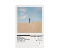 KJUFE Stephen Sanchez Easy On My Eyes Album Canvas Poster Wall Art Decor Print Picture Paintings for Living Room Bedroom Decoration 16x24inch(40x60cm)