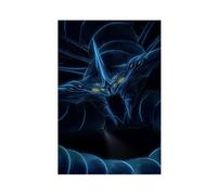 KJUFE Video Games Reaper Leviathan Subnautica Poster 68 Canvas Poster Bedroom Decor Landscape Office Room Decor Gift 12x18inch(30x45cm)