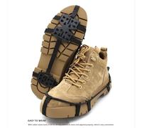 KJUUQBZL 1 Pair 24 Teeth Ice Gripper Anti-Slip Shoes Spike Grips Cleats Winter Outdoor Climbing Snow Over Shoes Covers Crampons 57(M)