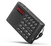 KJV Audio Bible Player - King James Version Electronic Audio Bible for Seniors, Visually Impaired, Dyslexics & Non-Readers | Portable, Religious Gift with Headphone Jack & Long Battery Life