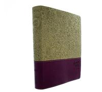 KJV, Beautiful Word Bible, Leathersoft, Tan/Pink, Red Letter Edition: 500 Full-Color Illustrated Verses