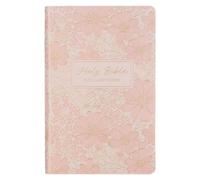 KJV Bible Deluxe Gift (Faux Leather, Pink) by Christian Art Gifts (English) Leat