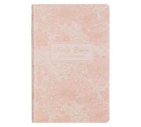 KJV Bible Deluxe Gift Faux Leather, Pink by Christian Art Gifts (English) Leathe