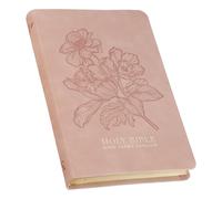KJV Bible Gift Edition Faux Leather Blush Pink