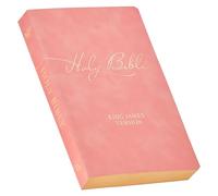 KJV Bible Gift Faux Leather, Pink