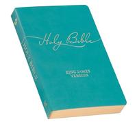 KJV Bible Gift Faux Leather, Teal