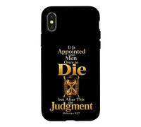 KJV Bible Verse Hebrews 9:27 Appointed Once to Die Judgment Case for iPhone X/XS