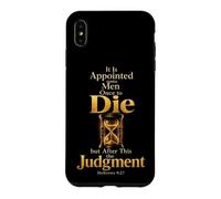 KJV Bible Verse Hebrews 9:27 Appointed Once to Die Judgment Case for iPhone XS Max