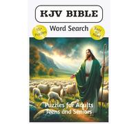 KJV Bible Word Search Puzzle Book: Word Searches with Easy to Read Print about the Bible, Christianity, Scripture and More | 6x9 Inches | 114 Pages | ... to Build Faith and Improve Mental Focus