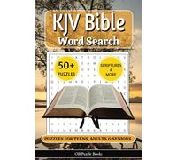 KJV Bible Word Search Puzzle Book: Word Searches with Easy to Read Print - KJV Bible, Scripture Verses, Christian Themes, and More | 6x9 inches | 110 ... Believers, Devotionals, Holidays & Free Time
