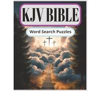 KJV Bible Word Search Puzzles: Over 200 puzzles with easy-to-read print all about, The New King James Bible! 7.5 inches, 200 plus puzzles… gift for ... and relaxation. Perfect for all ages!