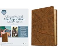 KJV Chronological Life Application Study Bible, 2nd Edition: King James Version, Heritage Oak Camel, Leatherlike, Chronological Life Application Study