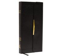 KJV Compact Checkbook Bible, Black Bonded Leather, Red Letter: King James Version, Holy Bible: Holy Bible, King James Version