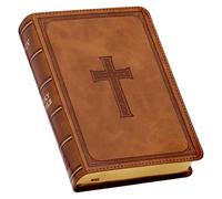 KJV Compact Large Print Lux-Leather Tan