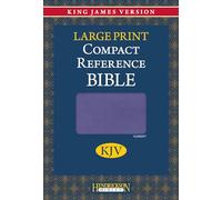 KJV Compact Reference Bible Large Print - Lilac: King James Version, Lilac, Flexisoft, Reference Bible