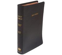 KJV Concord Reference Bible, Black Edge-lined Goatskin Leather, Red-letter Text KJ566:XRE Black Goatskin Leather RCD266
