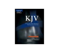 KJV Concord Wide Margin Reference Bible, Black Edge-lined Goatskin Leather, KJ766:XME