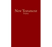 KJV Economy New Testament With Psalms, Burgundy: Burgundy: KJV