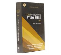 KJV, Foundation Study Bible, Hardcover, Red Letter: Holy Bible, King James Version